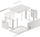 Kasetë murale rrjeti Lanberg WF01-6406-00S, 19", 6U, gri