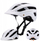 Helmet biçiklete Wozinsky MTB, me strehë që hiqet, me dritë mbrapa, L, bardh e zezë