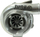 Turbocharger TurboWorks GTX3076R DBB, V-Band 3", 0.82AR, argjendi