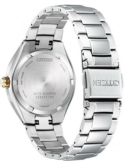 Orë dore Citizen Eco-Drive Titanium EW2616-83A
