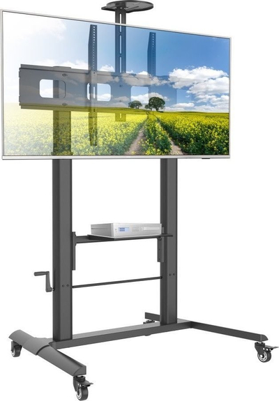 Karrocë TV Techly ICA-TR230, 52\" 110\", deri 120 kg, e zezë