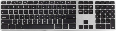 Тастатура Matias FK416BT, wireless, US, Црна и сива