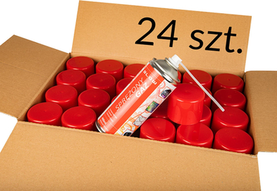 Sprej ajri i kompresum Blow 400, 400ml, për pastrim elektronik, i kuq