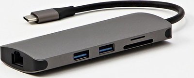 Docking Station USB-C All New QZDH001XS0AW, HDMI, RJ45, gri