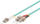 Kabllo optike MicroConnect Duplex LC SC OM3 50 125µm, 1m, e gjelbër