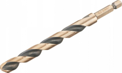Stërvitëse metali DeWalt Black & Gold, 10mm, bisht gjashtëkëndor, metalike