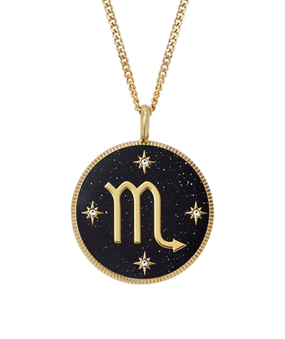 Qafore për femra Fossil Scorpio Written in the Stars, e artë