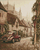 Set mozaiku me diamante Ideyka Old Town, 40 x 50 cm, shumëngjyrëshe