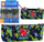Penar Pencil Case Space Dinosaur Pixels, 20x8cm, blu jeshlil