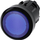 Buton i ndriçuar Siemens 3SU1001-0AA50-0AA0, 22mm, plastik, blu