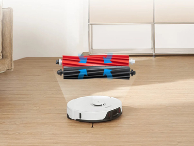 Robot pastrues Roborock S8+ me stacion vetëzbrazës, bateri deri në 3 orë, i bardhë