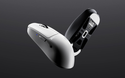 Maus gaming wireless Pulsar X2 V3, 32000 DPI, ultra i lehtë, i bardhë