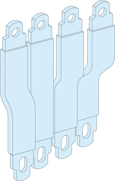 Aksesor elektrik Schneider Electric Prisma Plus System G LVS04075, lidhje për NSX IN250, për kanale dhe shina bartëse