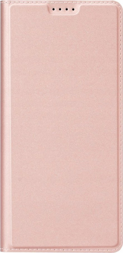 Kllëf telefoni Dux Ducis Skin Pro për Xiaomi Poco M6 Pro, flip wallet stand, rozë