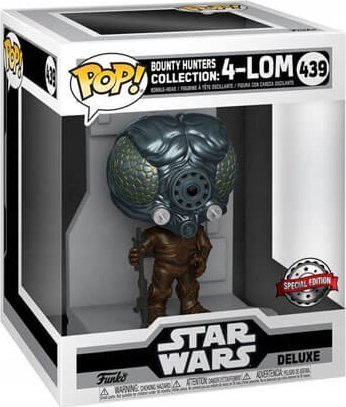 Figurë Funko POP Star Wars 4-LOM Deluxe, 9.5 cm, vinyl, shumëngjyrëshe, për koleksion