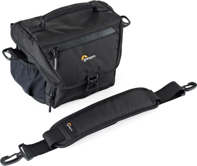 Фотографска торба Lowepro Nova 160 AW II, за DSLR, отпорна на дожд, црна