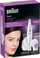 Epilator fytyre Braun Face SE830, furçë pastrimi, pasqyrë me dritë, i bardhë
