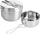Set ene kampingu KingHoff KH-1373, 3 pjesë, çelik inox, argjendtë