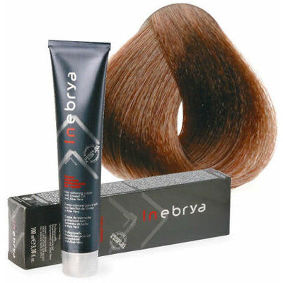 Ngjyrë për flokë Inebrya  6/00, bionde e errët, 100ml