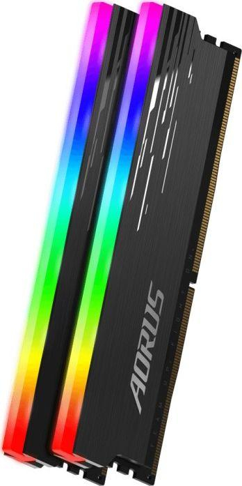 Memorie Gigabyte AORUS RGB, DDR4, 16 GB, 3733 MHz, CL19, GP-ARS16G37