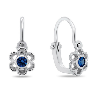 Vathë Brilio Silver Flowers EA192W