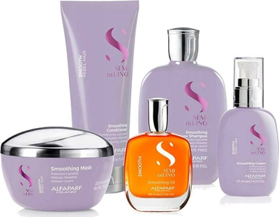 Kondicioner flokësh Alfaparf Milano Semi Di Lino Smoothing, 200ml, për çdo lloj flokësh