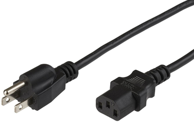 Kabllo rryme Microconnect PE110405, C13, 0.5m, e zezë