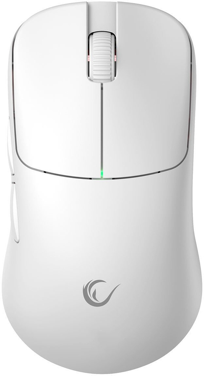 Mouse wireless Rampage Tilion gaming, 24000 DPI, 1000 Hz, i bardhë