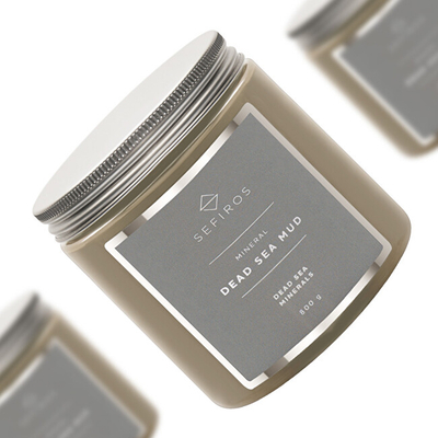 Baltë për lëkurë Sefiros 100% Dead Sea Mud, 800 g