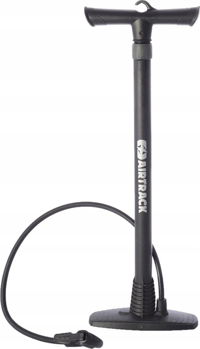 Pompa e dyshemesë për biçikletë Airtrack DV, 63 cm, plastike, e zezë