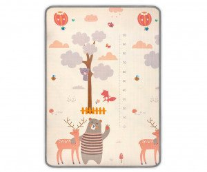 Tapet loje Milly Mally Kinder Animals, shkumë XPE, 120x178 cm, shumëngjyrësh