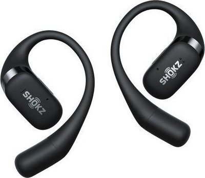 Безжични слушалки Shokz OpenFit, Bluetooth 5.2, 7 часа батерија, црни