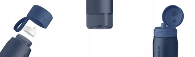 Shishe me filtër Wessper B2 Tritan Actitex, 0.5L, pa BPA, blu