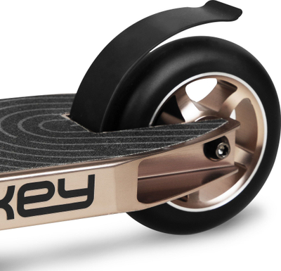Trotinet freestyle Spokey Backyard Extreme, skelet metalik, fren mbrapa, i zi me ari