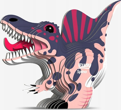 Puzzle 3D Eugy Spino, dinosaurus kartoni, shumëngjyrësh