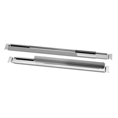 Set shina rack Njoy UPAC-RAILKIT-CY01B, metalik, për kabinet serveri, argjendtë