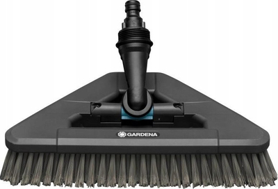 Furçë pastrimi Gardena Cleansystem Handle Brush Soft Flex, me dorezë, e zezë