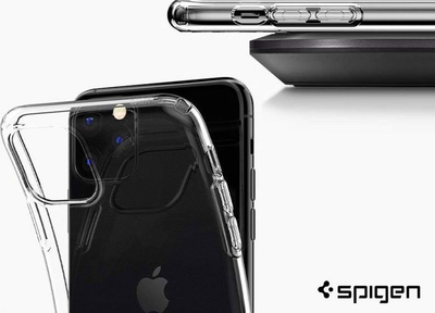 Mbrojtëse Spigen Liquid Crystal për Apple iPhone 11 Pro, transparente