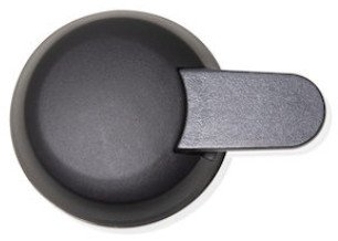 Kapak izolues për gotë termike Leifheit Shine 1089101, plastikë, i zi