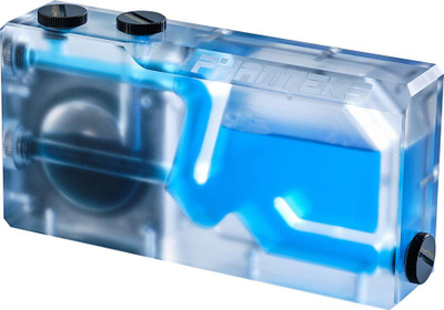 Rezervuar ftohës me ujë Phanteks Glacier R160C DRGB, 120 ml, DRGB adresues, transparent