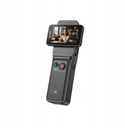 Екшн камера SJCAM C400 3 во 1, 4K UHD, стабилизација 6 оски, црна