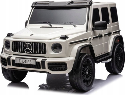 Makina elektrike për kalamaj Mercedes G63 XXL, 24V, 4x200W, e bardhë