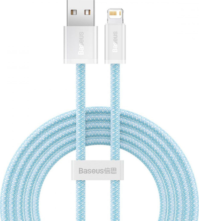 Kabllo USB Baseus, 2.4A, 1 m, e kaltër