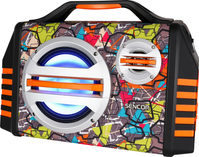 Altoparlant Bluetooth Sencor SSS 3200 Kids, me mikrofon karaoke, me drita LED, gri