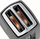 Toaster Russell Hobbs Groove 26392-56, 2 feta, gri