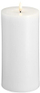 Qiri dekorativ LED Moods & More Melted Classic, 99x200mm, i bardhë