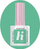 Llak thonjsh Hi Hybrid 153 Mint Shake, hibrid, 5ml, ngjyrë mente e butë