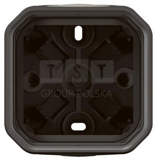 Kuti montimi sipërfaqësor Legrand Plexo 1-gang, IP55, kompozueshme, antracit
