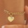 Byzylyk për goca S`Agapõ My love SYL22, i artë