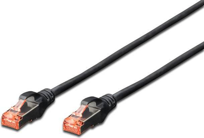 Kabllo rrjeti Digitus DK-1644-010, Cat6 S/FTP crossover, 1m, e zezë